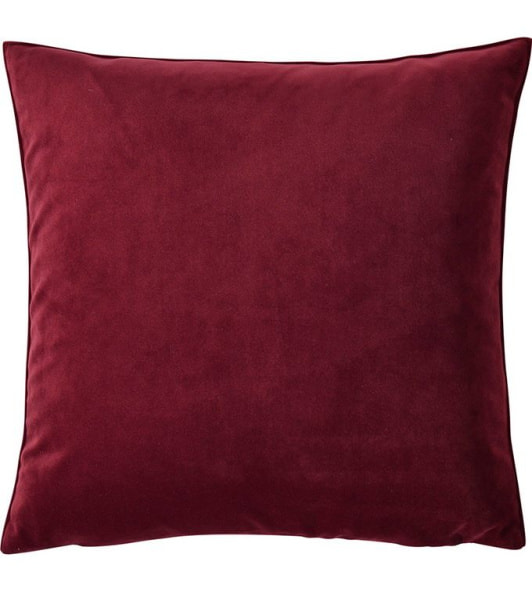 Чехол для подушки Prince 40х40 см, цвет марсала