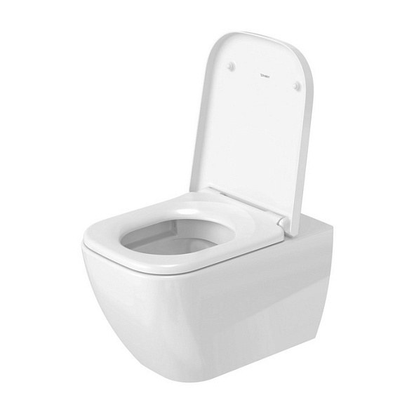 Унитаз подвесной Duravit Happy D.2 54х36 2222090000, с сиденьем, белый