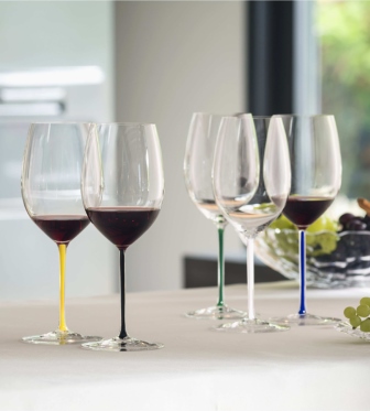 Бокал для вина Cabernet/Merlot Fatto a Mano 625 мл, синий