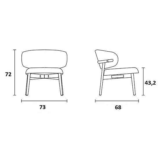 Кресло Calligaris Oleandro CS3452, Hemp