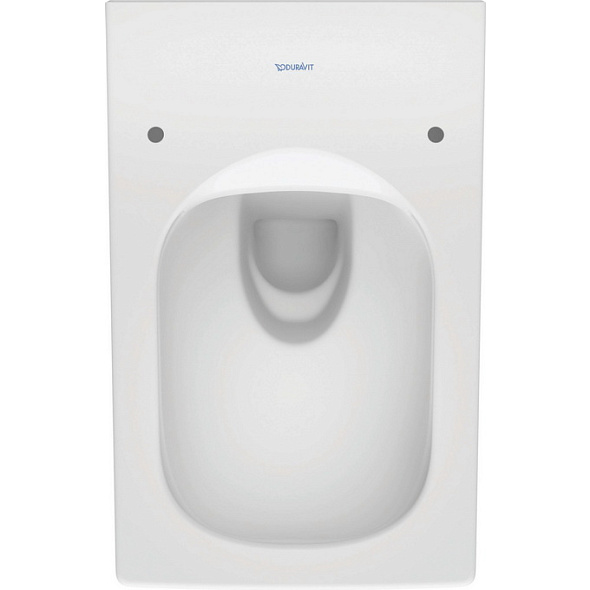 Унитаз подвесной Duravit Viu 57х37, WonderGliss, 25110900001, с сиденьем