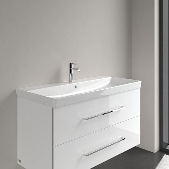 Тумба с раковиной Villeroy & Boch Avento 100х51, Brilliant White