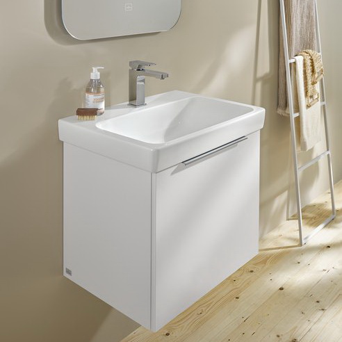 Тумба с раковиной Villeroy & Boch Architectura 60х47, подвесная, белая матовая