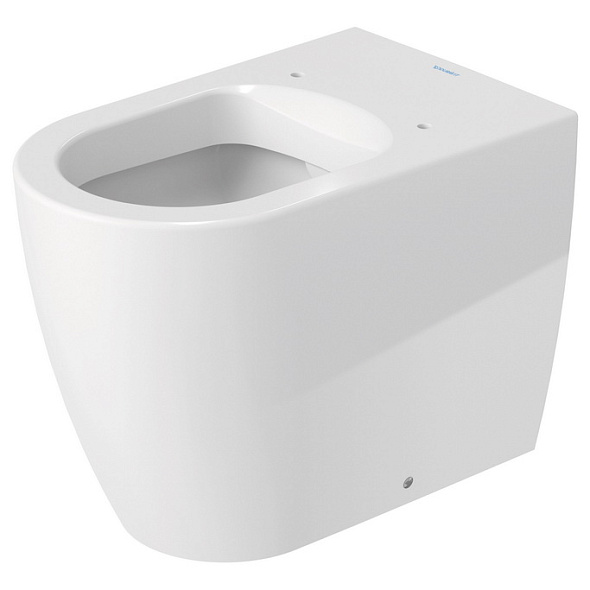 Унитаз приставной Duravit ME by Starck 60х37, Wondergliss, 21690900001, с сиденьем
