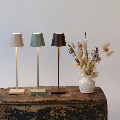 Лампа настольная Zafferano Poldina Pro Micro 27,5 см, песочная