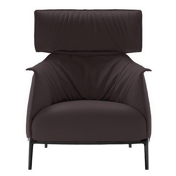 Кресло Poltrona Frau Archibald King, Ardesia