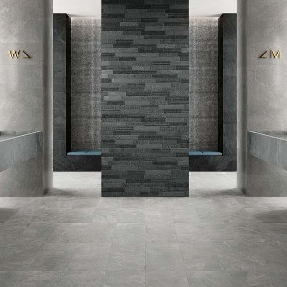 Керамогранит Italon Materia 80х80 Naturale, Carbonio, 9 мм