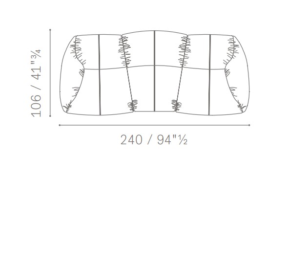 Диван Poltrona Frau Parka