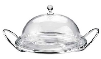 Блюдо для сервировки сыра с клошем Grand Gourmet 26 см 