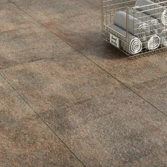 Керамогранит Italon District X2 60х60 Strutturato, Emerald, 20 мм