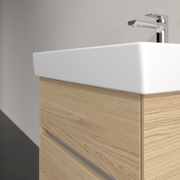 Тумба с раковиной Villeroy & Boch Collaro 60х47, подвесная, Nordic Oak