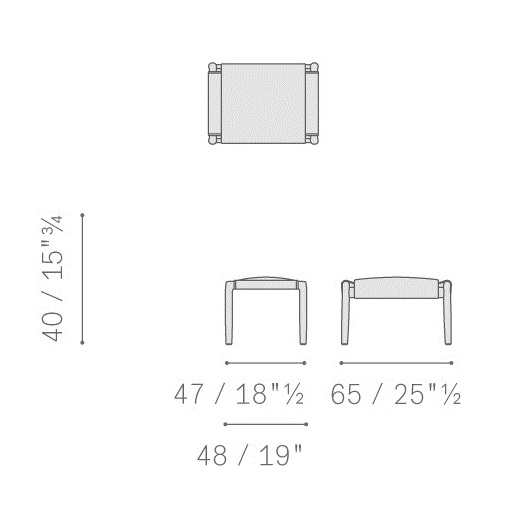 Пуф Poltrona Frau Times Lounge