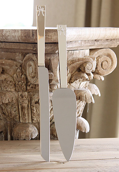 Набор приборов для торта Vera Wang Love Knots, 2 предмета