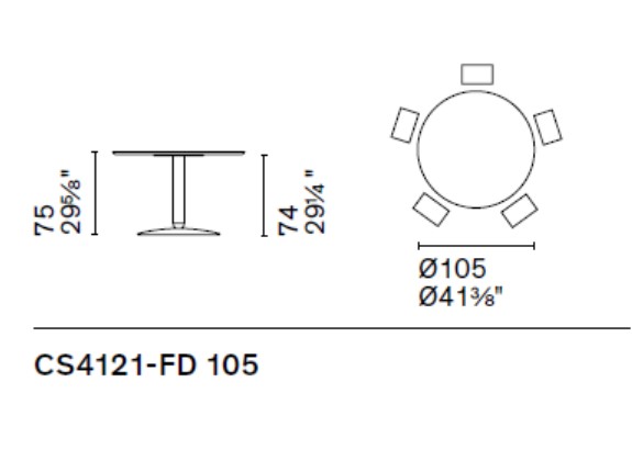 Стол обеденный Calligaris Balance 105х105, Matt Optic White