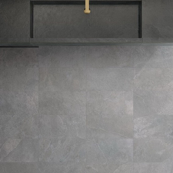 Керамогранит Italon Materia 80х80 Naturale, Carbonio, 9 мм