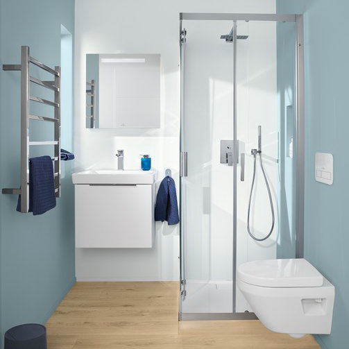 Тумба с раковиной Villeroy & Boch Architectura 60х47, подвесная, белая матовая