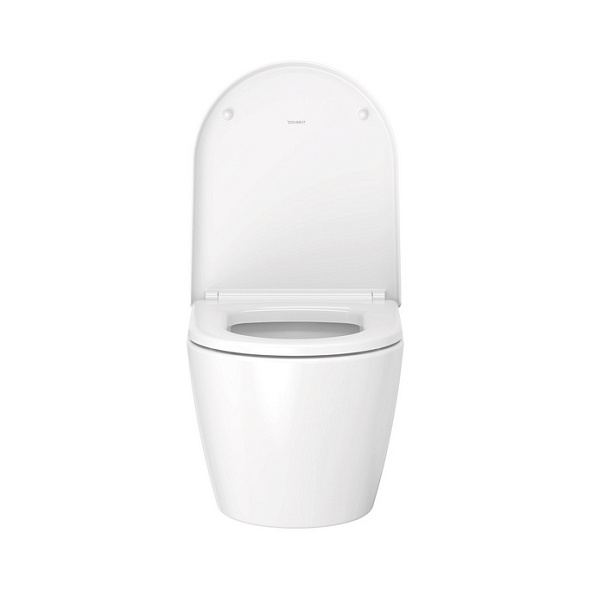 Унитаз подвесной Duravit ME by Starck 48х37, WonderGliss, 25300900001, с сиденьем, белый