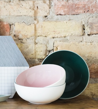 Салатник Leaf 2 л, зеленый