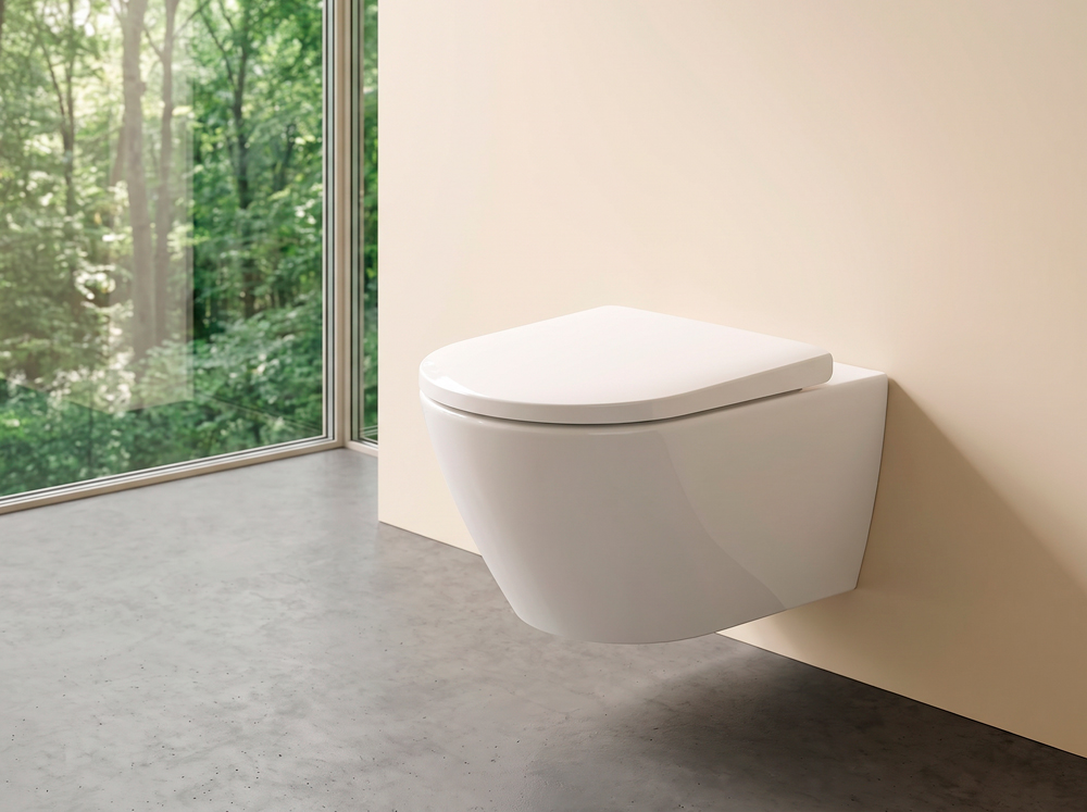 №4 - Унитаз Duravit D-Neo | Визуализация интерьера создана при помощи AI