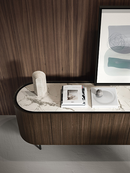 Комод Calligaris Lake, White Travertino