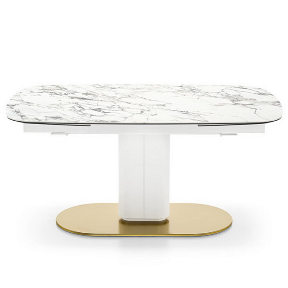 Стол Calligaris Cameo 165(241)х100, Silk White