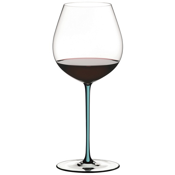 Бокал для вина Old World Pinot Noir Fatto a Mano 738 мл, бирюзовый