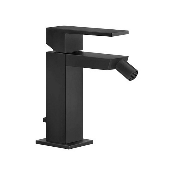 Смеситель для биде Gessi Rettangolo 20007.299, черный матовый