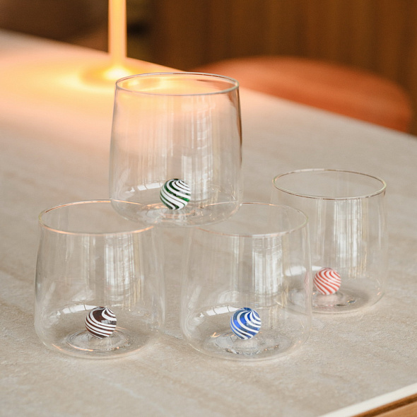 Стакан Bilia Candy 440 мл, красный