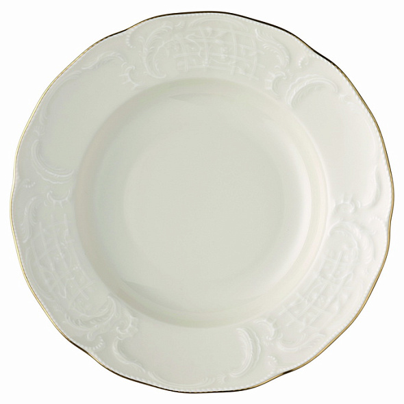 Тарелка глубокая Sanssouci Ivory Gold 23 см