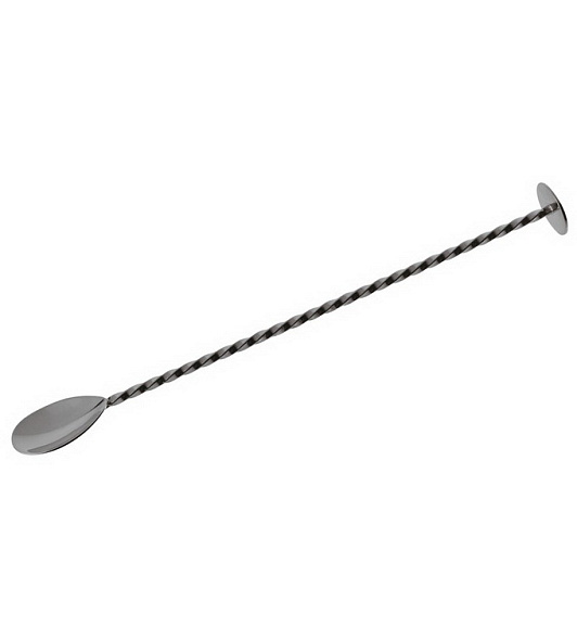 Ложка коктейльная Paderno Bar Black 27 см