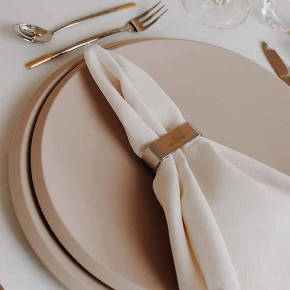 Тарелка столовая NewMoon beige 29 см