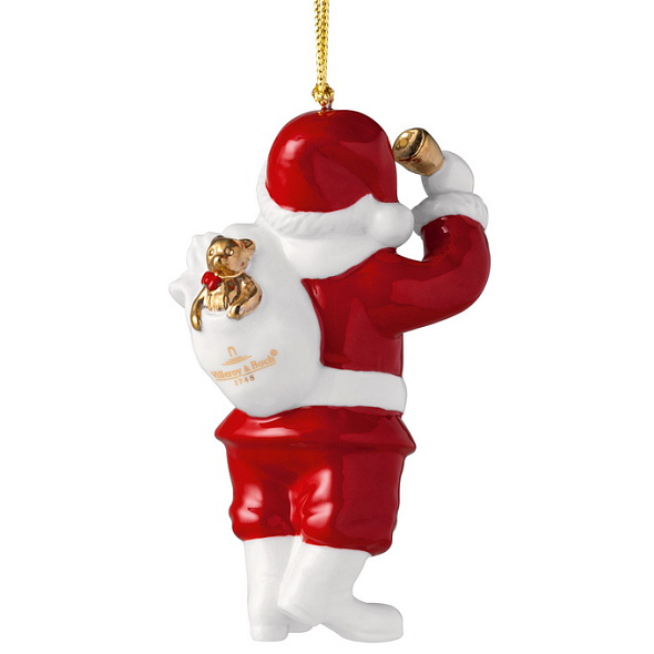 Елочная игрушка "Санта" Christmas Classics 10 см