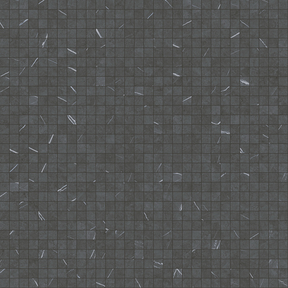 Мозаика керамогранитная Italon Metropolis 30х30 Naturale, Imperial Black, 9 мм
