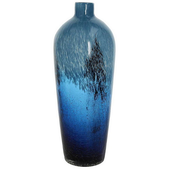 Ваза-амфора Glass Design Crash 40 см