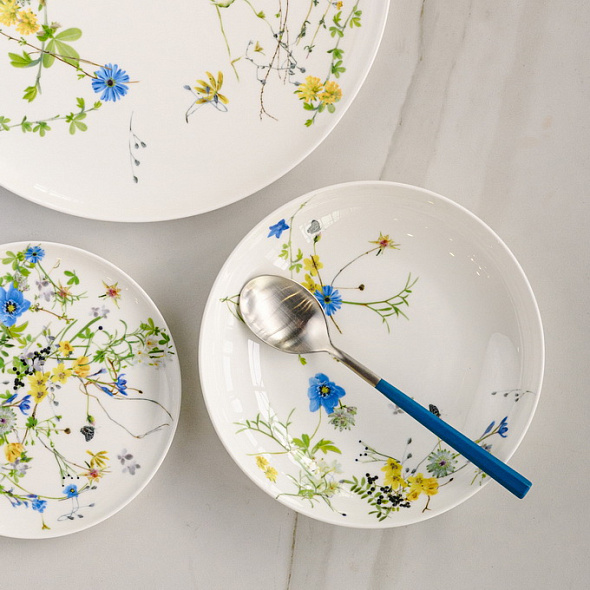 Тарелка глубокая Brillance Fleurs des Alpes 21 см