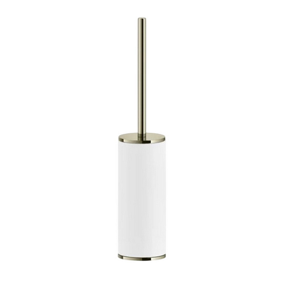 Ершик для туалета Gessi Inciso 58543.720, белый/никель PVD