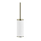 Ершик для туалета Gessi Inciso 58543.720, белый/никель PVD