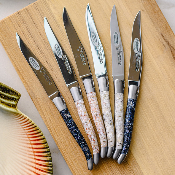 Нож для стейка Table Cutlery, ручка - раковина устрицы и мидии