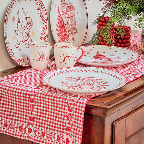 Скатерть-дорожка Textile Cozy 40х140 см