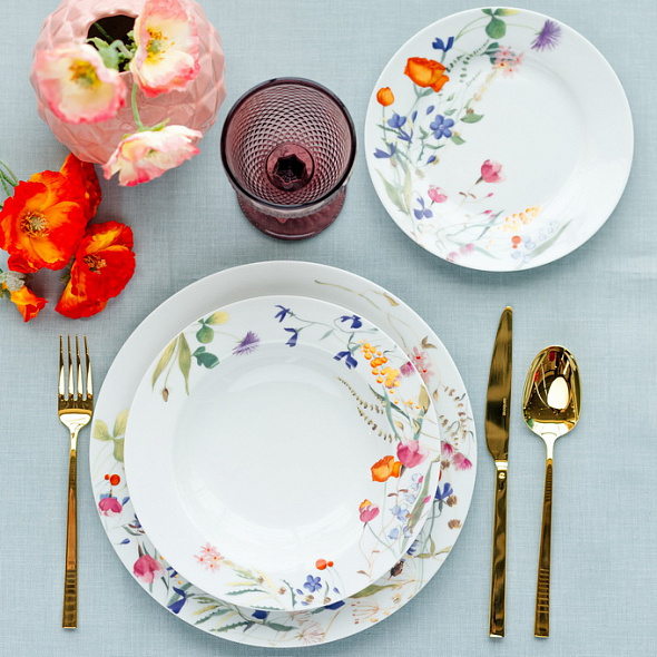 Набор посуды на 6 персон Atollo Flora, 18 предметов