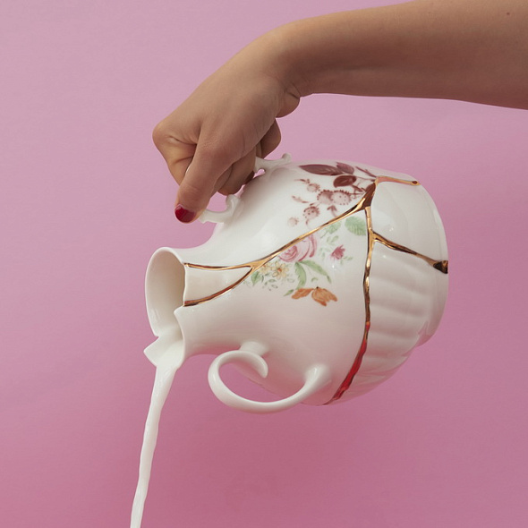 Ваза Kintsugi 19 см