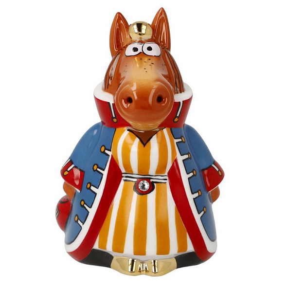 Солонка "Леди лошадь 2025" 10 см