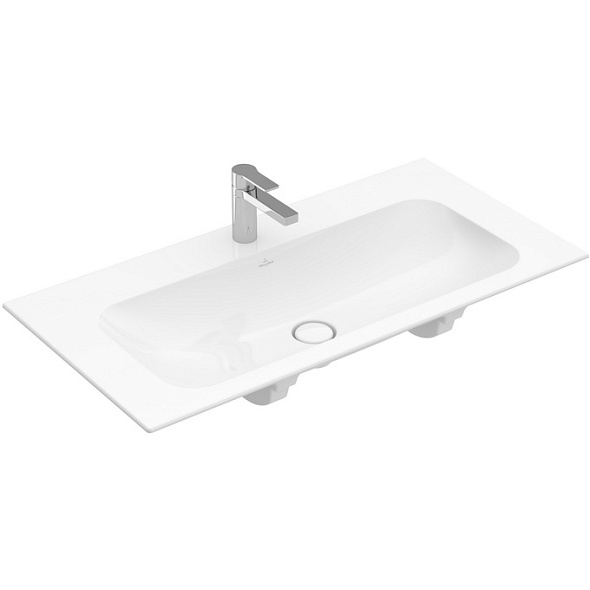 Раковина накладная Villeroy & Boch Finion 100х50, CeramicPlus, 4164A2R1, из TitanCeram