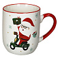 Кружка "Санта и мопед" 430 мл