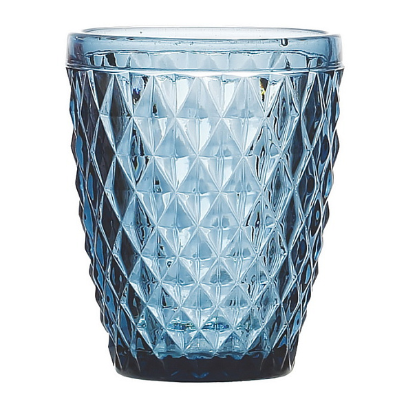 Набор стаканов Glass Diamond 260 мл, 3 шт, синий