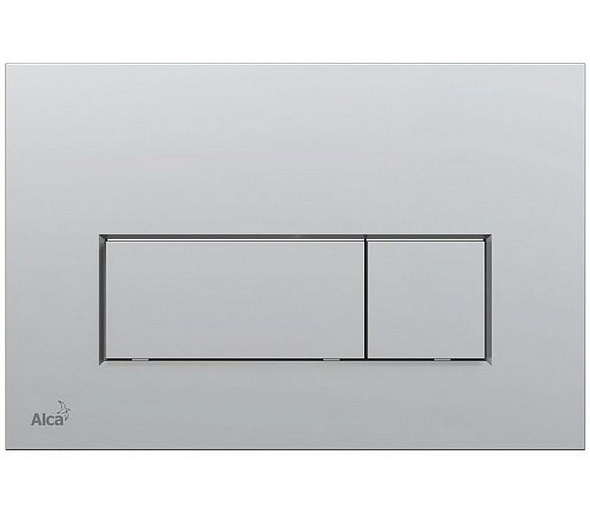 Панель смыва Alca Thin M572, хром матовый