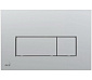Панель смыва Alca Thin M572, хром матовый