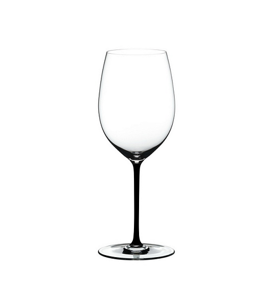 Бокал для вина Cabernet/Merlot Fatto a Mano 625 мл, черный