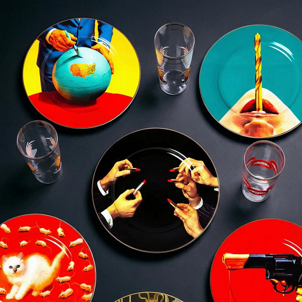 Тарелка столовая "Глобус" 27 см