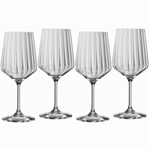 Набор бокалов для красного вина LifeStyle 630 мл, 4 шт